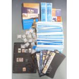 A large quantity of Lighthouse clear mounts and strips, various GB booklets and stockcards