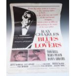 Ray Charles - Blues For Lovers 1966 film poster, 68 x 104cm