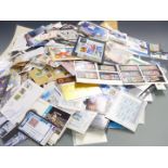 A large quantity of all world stamps in packets and stock cards, all periods