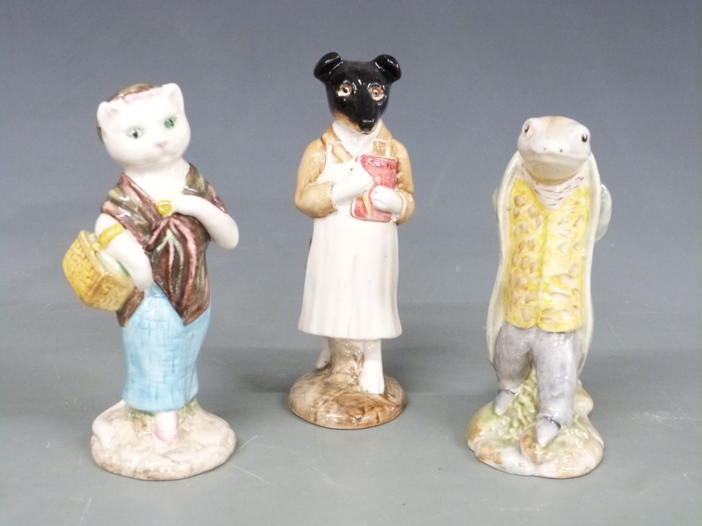 Seven Beswick Beatrix Potter figures including Susan, Duchess with Pie, Ginger, Pickles, Sir Isaac - Image 2 of 4