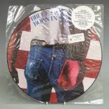 Bruce Springsteen - Born In the USA (11 86304) picture disc with promo sticker, appears unplayed