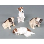 Four Royal Doulton dogs COLLECTING