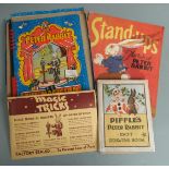 [Potter] Peter Rabbit The Magician, A Book of Tricks 1942 with Wand and envelope containing a