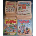 Three-hundred-and-ninety-three Topper comic books/ magazines including 122 large format issues