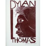 Paul Peter Piech limited edition (10/10) print 'Dylan Thomas', signed and dated 1991 lower right, 31