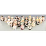 Twenty five Royal Doulton Doultonville Toby jugs