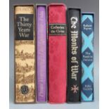 [Folio Society] The Thirty Years War by C.V. Wedgwood 1999, The Monks of War by Desmond Seward 2000,