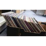 Approximately 90 albums of mixed genres