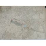 Maps and ephemera relating to the City and Crystal Palace railway, to include plan showing