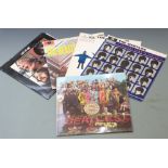 The Beatles - Please Please Me (PCS3042), A Hard Day's Night (PCS3058), Help (3071), Sgt. Pepper (