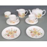 Wedgwood Summer Bouquet tea for two