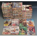 Over 250 issues of Commando Picture Library comic books numbered 1719 to 2002.