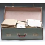 A suitcase full of ledgers / ephemera relating to A. Soutar, District Commissioner, Nakuru Province,