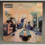 Oasis - Definitely Maybe (CRELP169), record appears EX less scuff track 1 side 4, cover VG