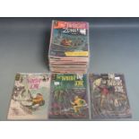 Fifty-four Dell, Gold Key and similar mainly TV related comic books including The Twylight Zone,