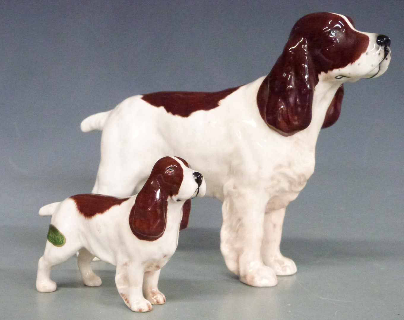 A collection of ceramics including Beswick dogs and bison - Image 4 of 6