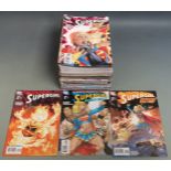 Seventy-six DC comics and comics books including Supergirl, Batman, Superman, The Spectre, Terra,
