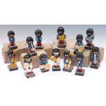 Robertson's Jam golly figures, some boxed including band members, drummer, clarinet, vocalist etc