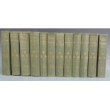 Novels of The Bronte Sisters edited by Temple Scott, published John Grant 1905 in 12 volumes (