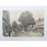 An album of approximately 230 mainly Cheltenham postcards, Edwardian onwards, including many