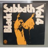 Black Sabbath - Vol 4 (6360 071) small swirl, booklet attached, record and cover appear EX