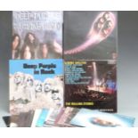 Sixteen albums including Pink Floyd, Deep Purple, Fleetwood Mac, David Bowie and The Rolling Stones