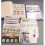 Sundry presentation packs and first day covers and a Swiftsure stamp album