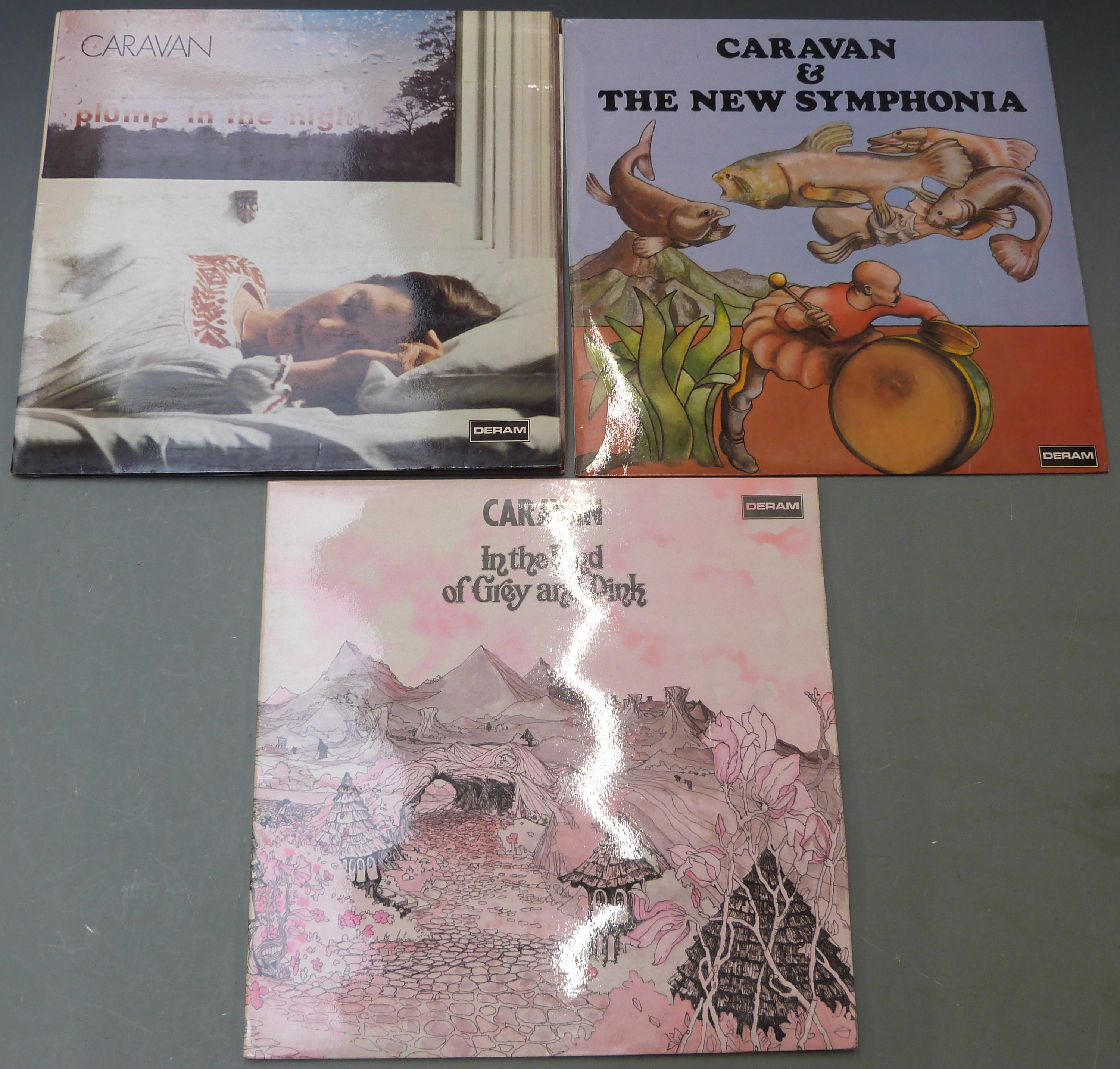 Caravan - In The Land Of Grey and Pink (SDL R1) record and cover appear Ex. plus For Girls Who