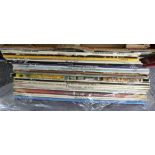 Approximately 30 albums including The Beatles and The Rolling Stones (later issues)