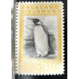 Falkland Islands SG136A, 1933 black and yellow orange mint