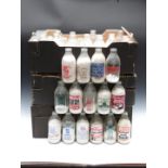 Approximately 90 vintage glass milk bottles to include Cotswold Dairy, Berkeley Farm Dairy