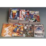 Over 200 DC comics including Batman, Wonder Woman, Teen Titans, Justice League of America,