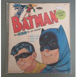 Whitman Publishing Batman Sticker Fun push out and stick on book 1966.