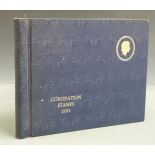 An album of 1953 Coronation omnibus stamps