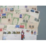 Small quantity of first day covers Great Britain and Commonwealth