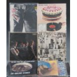 The Rolling Stones - Nine albums including The Rolling Stones, Number 2, Satanic, Let It Bleed,