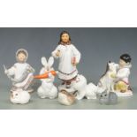 Lomonosov/USSR Native Inuit figures, animals etc