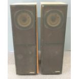 A pair of Lowther stereo speakers with two direction amplification, H83cm