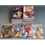 One-hundred-and-sixty-six Marvel, DC, Dark Horse, Image, Eclipse, Dynamite, Sirius, Vertigo, Alias