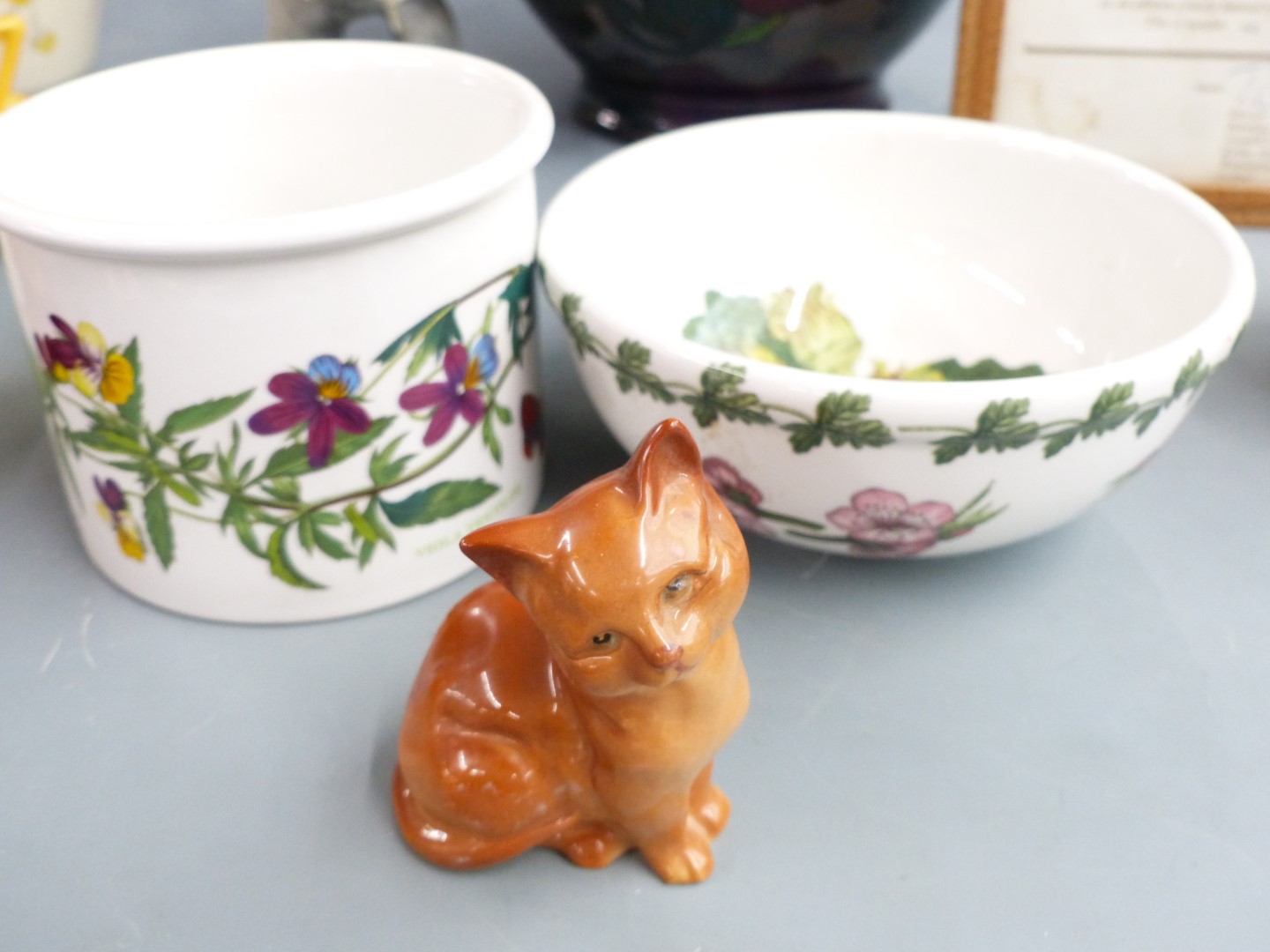 Ceramics and collectables including Crown Ducal Art Deco tea ware, studio pottery, Russian bear, - Image 6 of 6