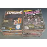 Ovver 100 Starlog and Starburst magazines, all sci-fi related including Star Trek and Star Wars,