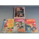 Twenty-one Dell and Gold Key TV related comic books comprising 4 I-Spy, 3 Mission Impossible, 1