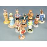 Twenty boxed Royal Doulton Bunnykins figures, mostly limited edition figures of the year, most