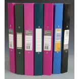 Ten ring binders of mint GB QEII stamps, high face value in excess of £1,200