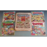 Forty-six issues of The Topper comic magazine dating from 1970 onward.