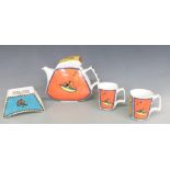 Rosenthal Studio-Line teapot, mugs and teapot warmer FRIEND COLLECTING