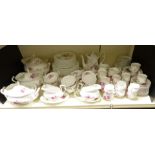 Large quantity of Royal Albert tea and dinner ware in Memories pattern
