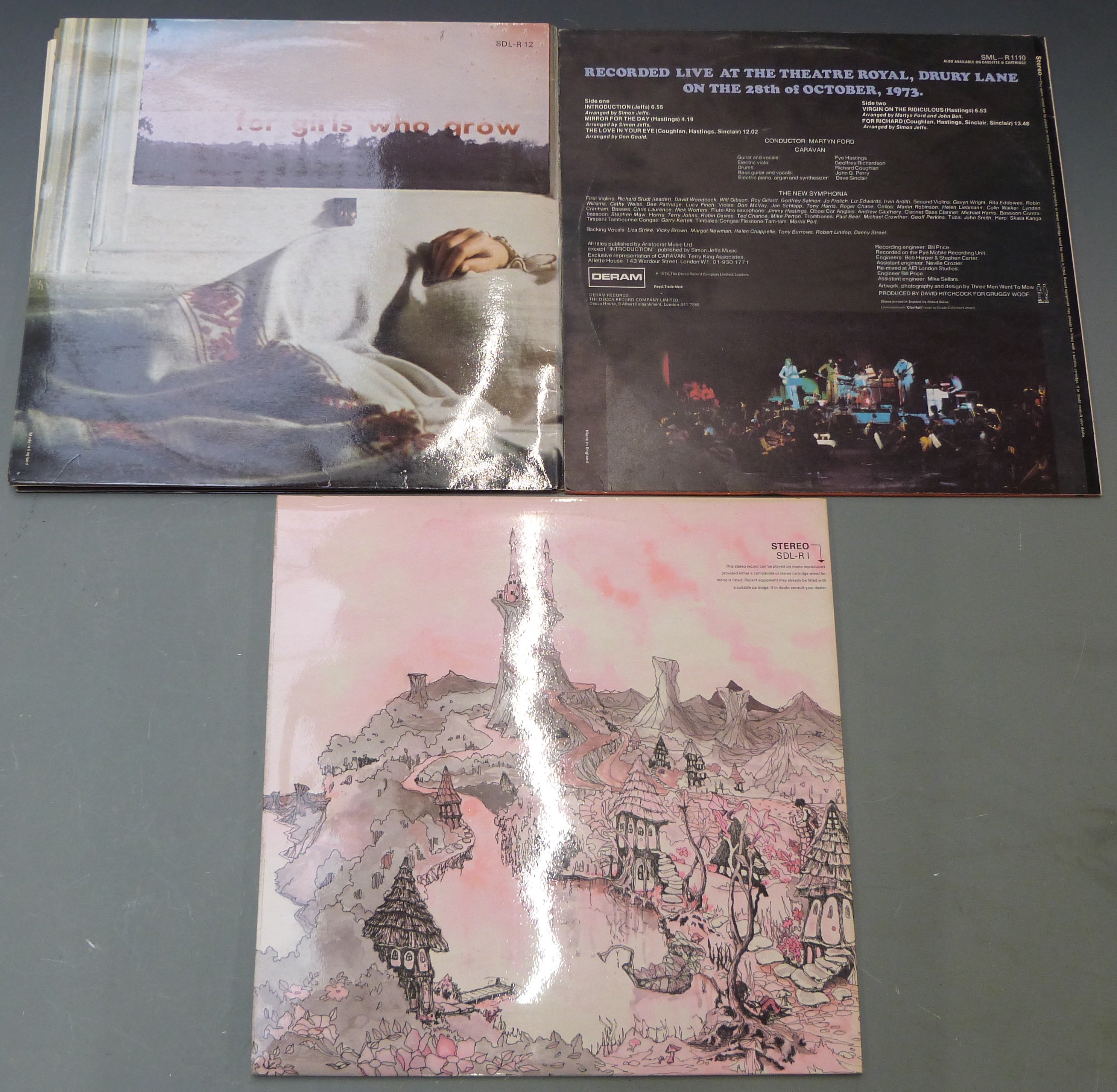 Caravan - In The Land Of Grey and Pink (SDL R1) record and cover appear Ex. plus For Girls Who - Image 3 of 4
