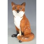 Beswick fireside fox, H32cm