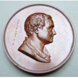 Victorian commemorative / presentation medal for Benjamin Arthur Heywood (1755-1828) banker, verso